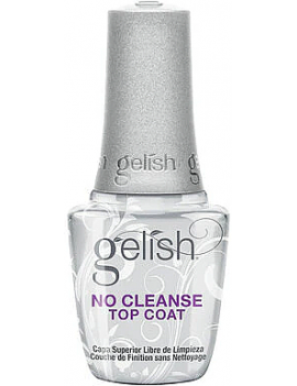 Gelish No Cleanse Top Coat - Topcoat Without Sticky Layer