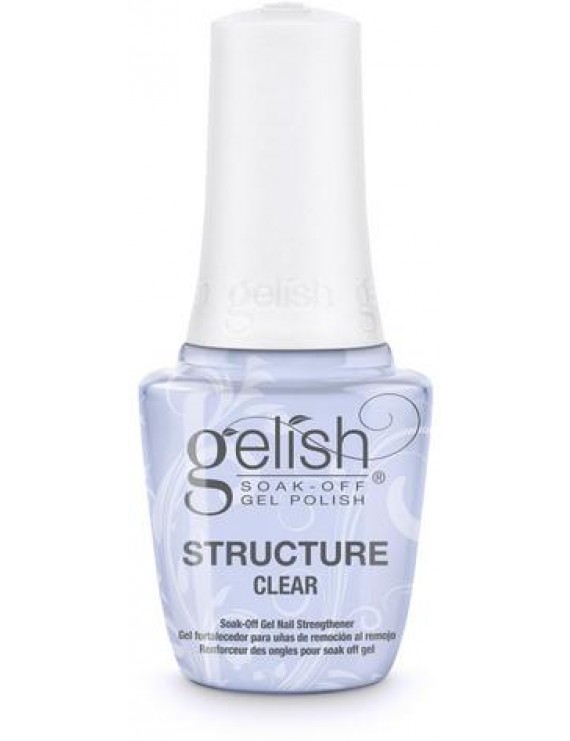 Gelish Structure Gel (Clear) - Transparent structure gel with a brush. 15ml